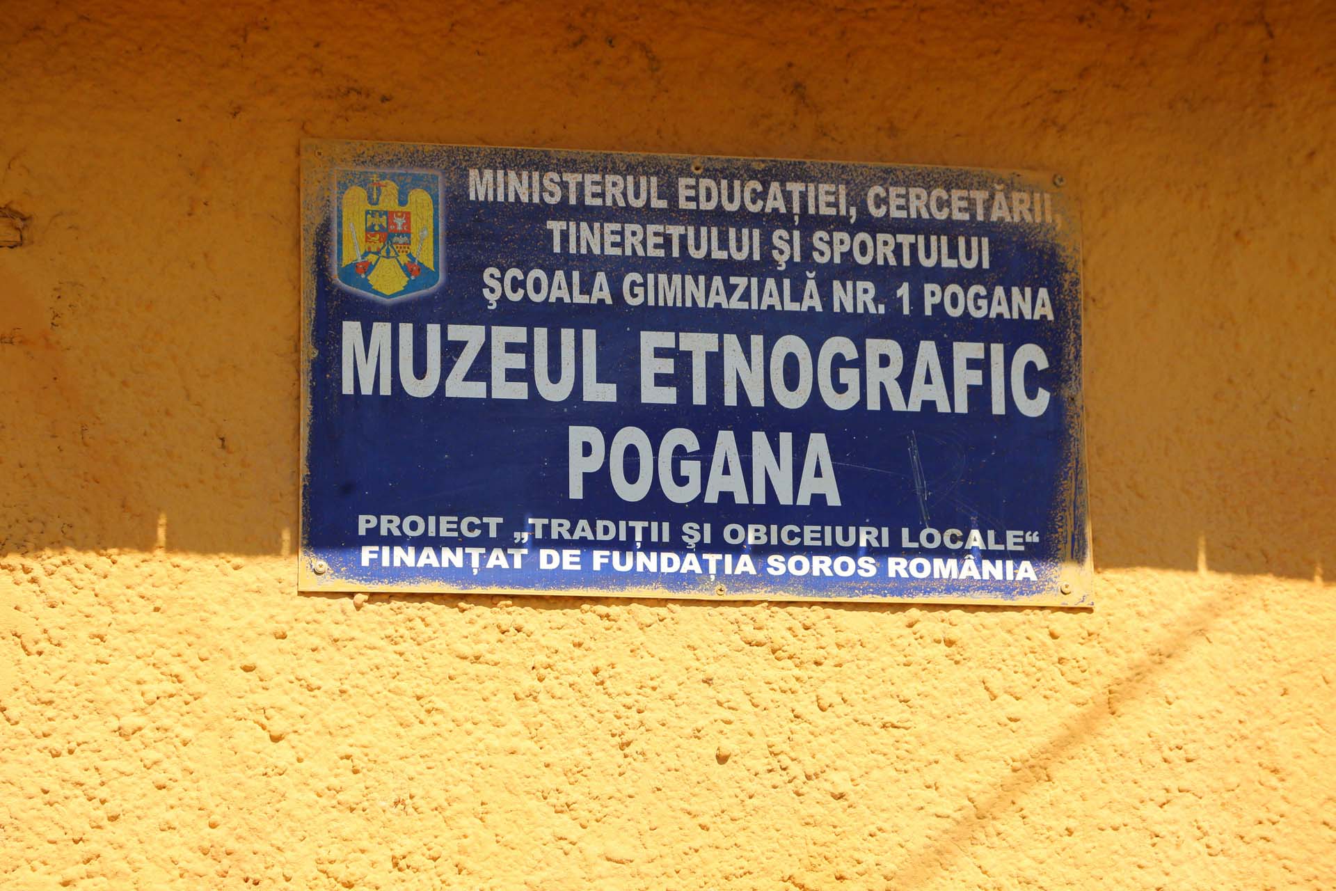 Expoziție de pictură și muzeul din Pogana